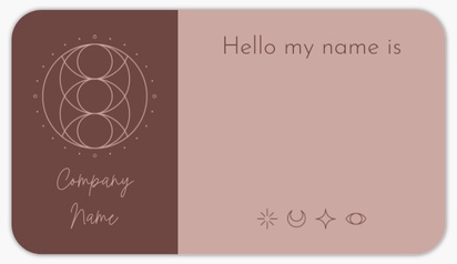 Design Preview for Design Gallery: Therapy Name Tags