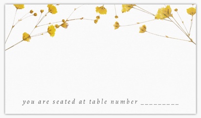 Design Preview for  Place Cards Templates