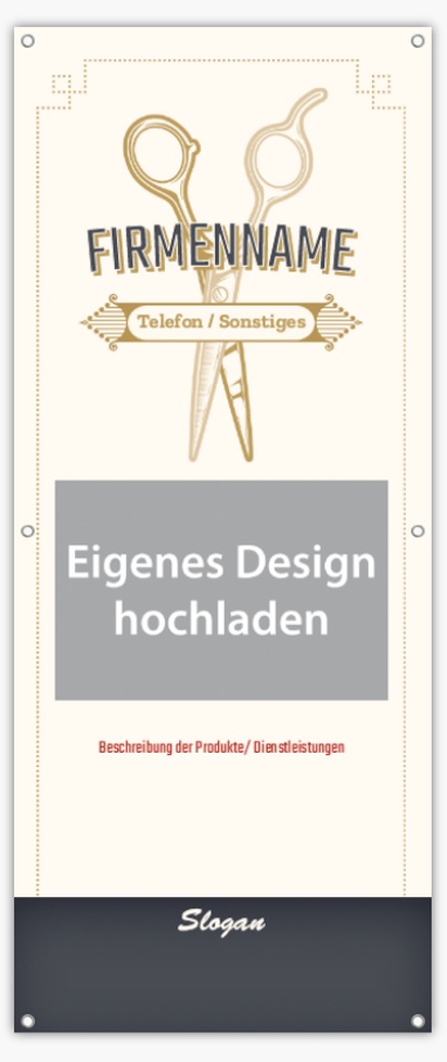 Designvorschau für Designgalerie: Mesh-Banner Retro, 76 x 183 cm