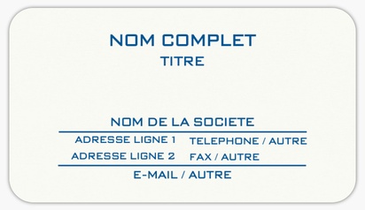 Aperçu du graphisme pour Galerie de modèles : cartes de visite autocollantes pour services aux entreprises