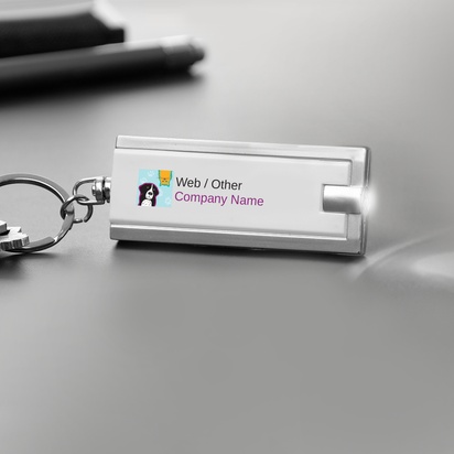 Design Preview for Design Gallery: Fun & Whimsical Keychain with Light