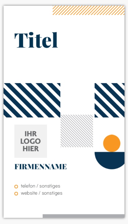 Designvorschau für Designgalerie: Roll-Up-Banner Finanzen & Versicherungen, 118 x 206 cm Economy