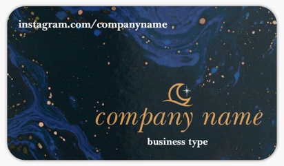 Design Preview for Jewellery Rounded Corner Business Cards Templates, Standard (3.5" x 2")
