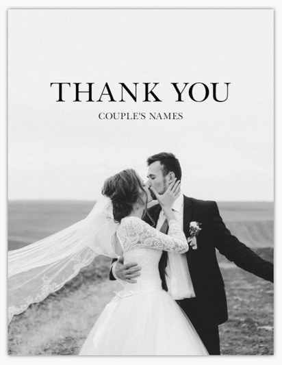 Design Preview for Thank you cards templates, Flat