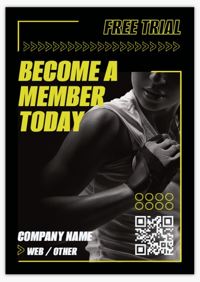 Design Preview for Design Gallery: Personal Training Plastic Signs, A3 (297 x 420mm)