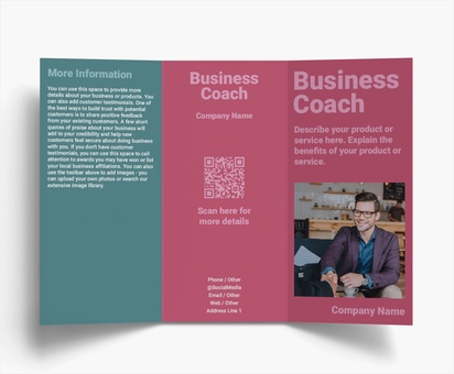 Design Preview for Design Gallery: Business Consulting Folded Leaflets, Tri-fold DL (99 x 210 mm)
