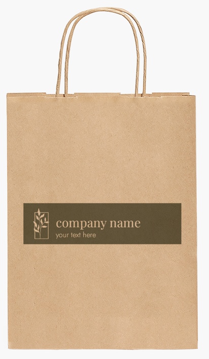 Design Preview for Design Gallery: Florists Paper Bags, 27.5 x 20.5 x 11 cm
