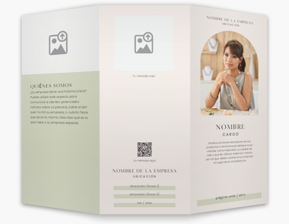 Un masaje elegante diseño blanco crema para Elegante con 3 imágenes