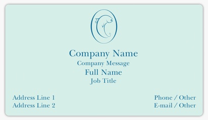 Design Preview for Design Gallery: Fish Markets Business Card Stickers