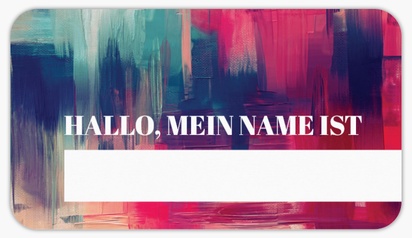 Designvorschau für Designgalerie: Selbstklebende Namensschilder