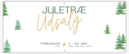Forhåndsvisning af design for Designgalleri: Jul og højtider Meshbannere, 76 x 183 cm