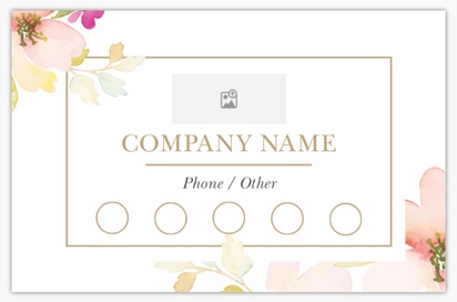 Design Preview for Design Gallery: Beauty Consulting & Pampering Textured Uncoated Business Cards