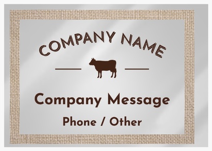 Design Preview for Design Gallery: Agriculture & Farming Roll Labels, Rectangle 10.5 x 7.4 cm