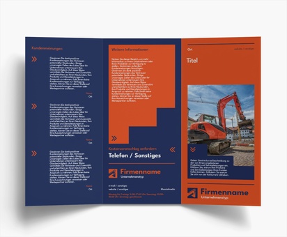 Designvorschau für Designgalerie: Flyer und Falzflyer Abriss, Wickelfalz DL (99 x 210 mm)