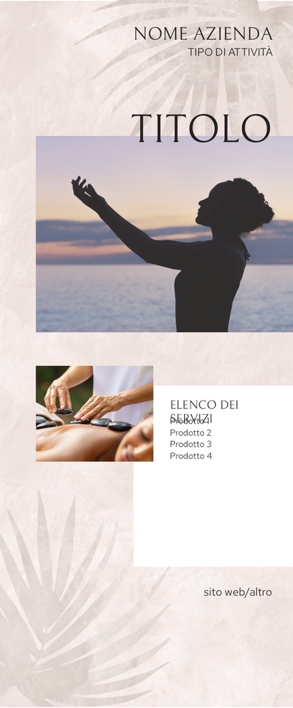 Anteprima design per Galleria di design: Roll up per Massaggi e riflessologia, 85 x 206 cm Premium 