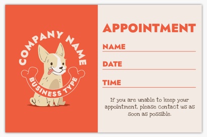Design Preview for Design Gallery: Boarding Kennel & Catteries Textured Uncoated Business Cards