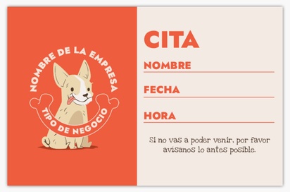 Vista previa del diseño de Galería de diseños de tarjetas de visita textura rugosa para adiestramiento de mascotas