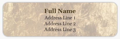 Design Preview for Templates for Manufacturing & Distribution Return Address Labels 