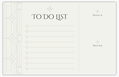 Design Preview for Elegant Notepads Templates, 5.5" x 8.5"