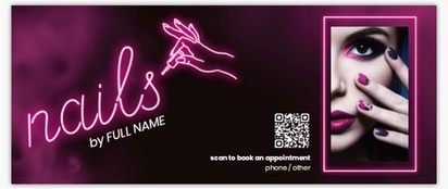 Design Preview for Design Gallery: Nail Salons Vinyl Banners, 76 x 183 cm