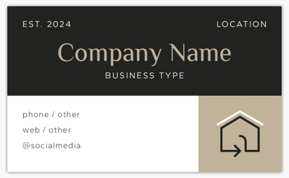 Design Preview for Design Gallery: Real Estate Appraisal & Investments Standard Business Cards, Standard (91 x 55 mm)