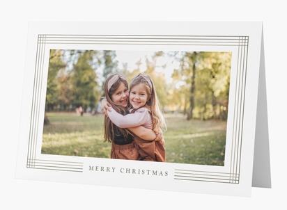 Design Preview for Christmas Card Designs & templates, Rectangular 18.2 x 11.7 cm