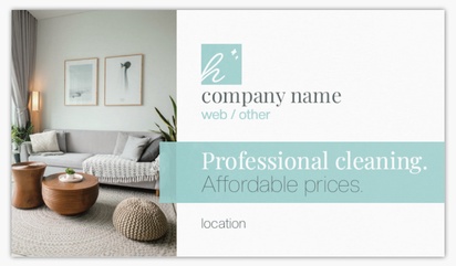 Design Preview for Design Gallery: Cleaning Services Standard Business Cards, Standard (3.5" x 2")