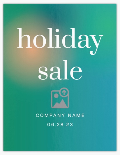 A gradient holiday party green design for Business with 1 uploads
