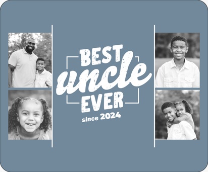 A uncle gift family gift gray white design for Collage