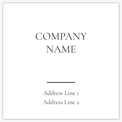 Design Preview for Design Gallery: Business Services Standard Business Cards, Square (65 x 65 mm)