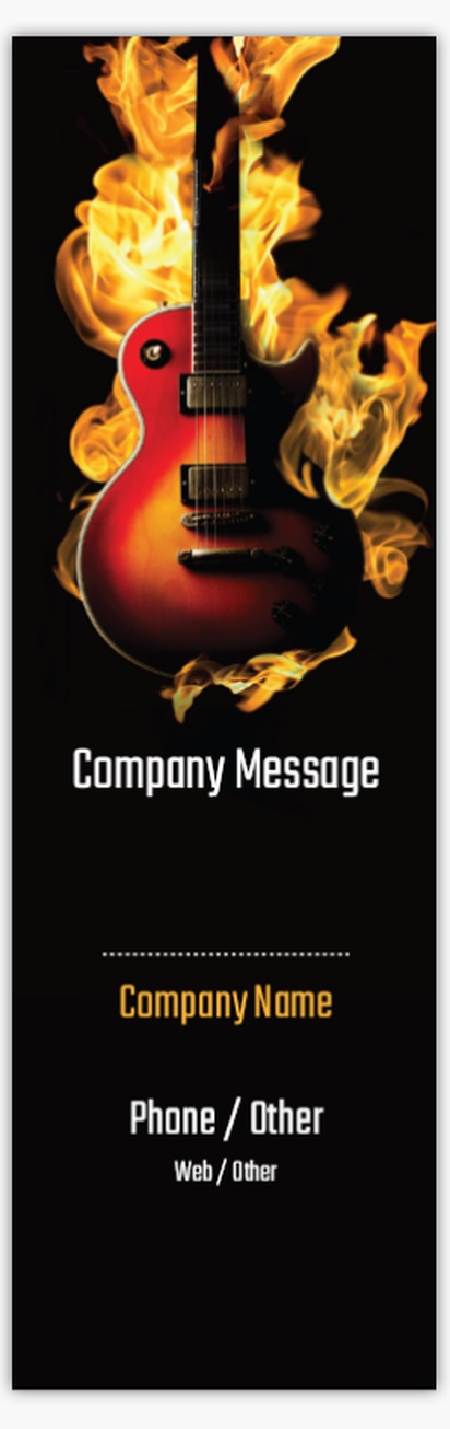 Design Preview for Design Gallery: Music Vinyl Banners, 76 x 244 cm
