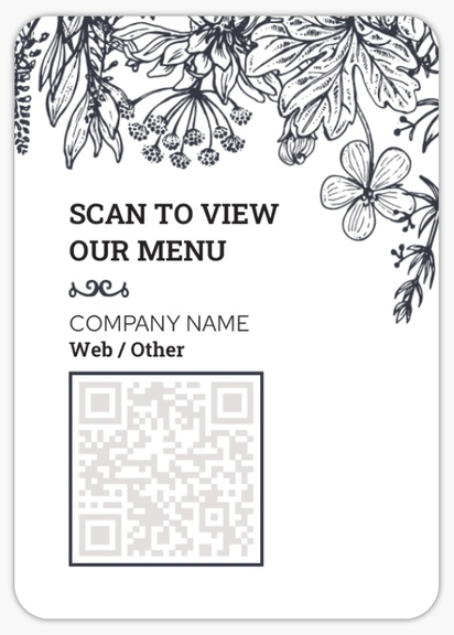 Design Preview for Design Gallery: Food & Beverage Roll Labels, 10.5 x 7.4 cm