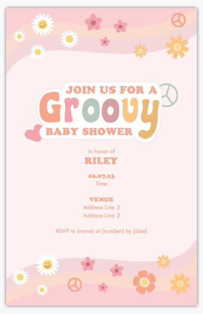 A baby shower baby white gray design for Baby