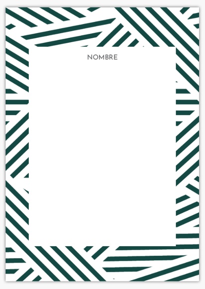 Vista previa del diseño de Galería de diseños de blocs de notas