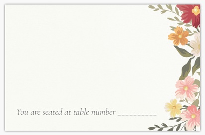 Design Preview for Design Gallery: Place Cards