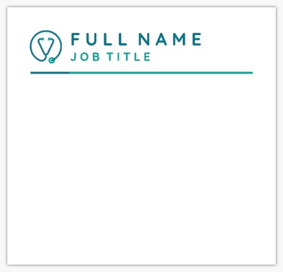 Design Preview for Design Gallery: Custom Post-it Notes®, 3" x 3"