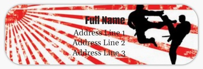 Design Preview for Design Gallery: Fitness Classes Return Address Labels