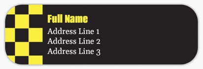 Design Preview for Design Gallery: Taxi Service Return Address Labels
