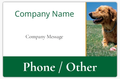 Design Preview for Dog Breeders Car Magnets Templates, 11.5" x 17.6"