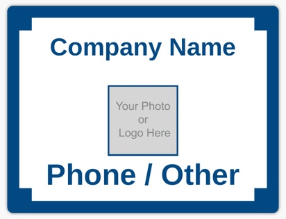 Design Preview for Interest Groups Car Magnets Templates, 8.7" x 11.5"