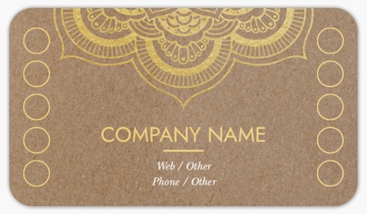 Design Preview for Design Gallery: Health & Wellness Rounded Corner Business Cards, Standard (3.5" x 2")