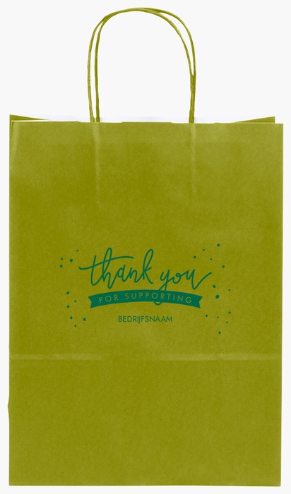 Voorvertoning ontwerp voor Ontwerpgalerij: Schoenen Effen kleur papieren tassen, S (22 x 10 x 29 cm)