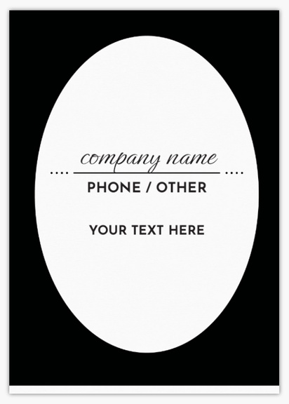 Design Preview for Design Gallery: Business Services Roll Labels, Rectangle 10.5 x 7.4 cm White Paper
