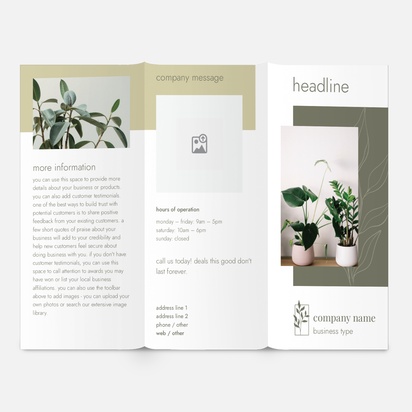 Design Preview for Design Gallery: Nature & Landscapes Brochures, DL Tri-fold