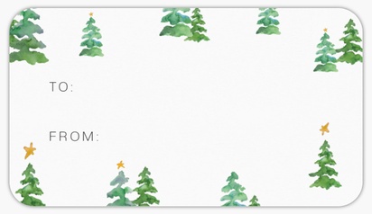 Design Preview for Holiday Sheet Stickers Templates, 2" x 3.5"