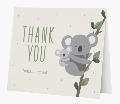 Design Preview for  Thank You Cards: Designs & Templates, Folded