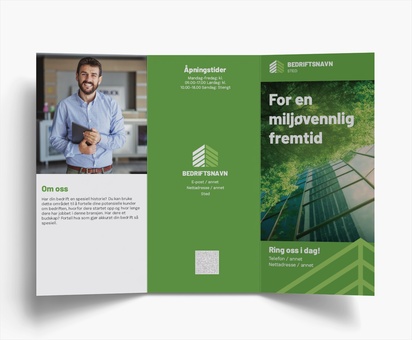 Forhåndsvisning av design for Designgalleri: Jordbruk og gårdsdrift Brosjyrer, 3-fløyet DL (99 x 210 mm)