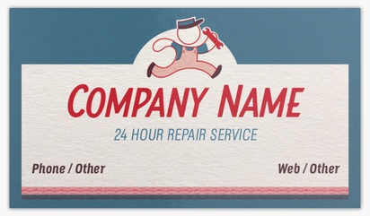 Design Preview for Design Gallery: Plumbing Standard Business Cards, Standard (3.5" x 2")