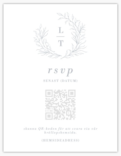 Förhandsgranskning av design för Designgalleri: Lövverk OSA-kort, 13.9 x 10.7 cm
