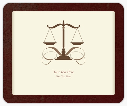 Design Preview for Design Gallery: Law, Public Safety & Politics Custom Mouse Pads
